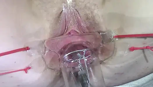 11 Vagina Tersebar Luas Close up Fuck Dengan Lampu 1000 Watt