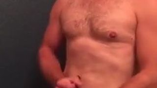 Cock stroking and cum shooting 8