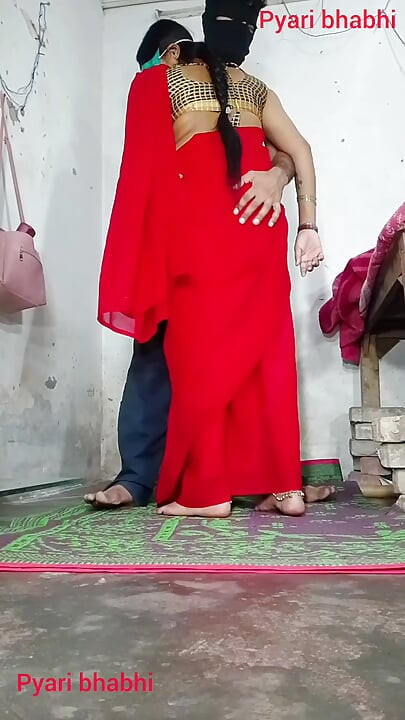 Sister-in-law started screaming when the whole cock was put in her pussy in doggy style, Desi Housewife's hard fucking Hindi Audio