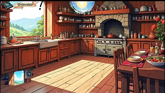 ArchAlchemy TABOO Hentai Game Ep.13 AWKWARD cleaning with my STEPMOM MAID !