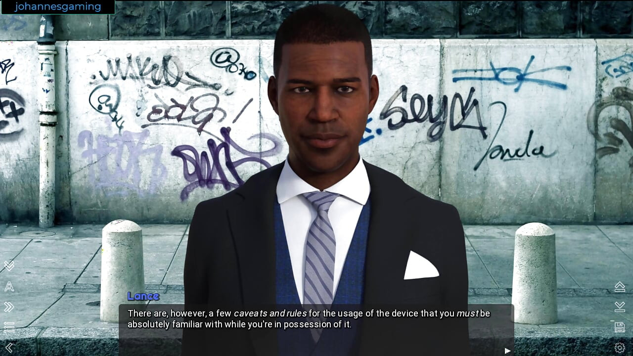 Πατήστε το κουμπί 1, αποκτώντας ένα νέο gadget