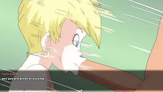 Super Slutz Turnier 2 – Roshi fickt den fetten Arsch von Erasa, Videls Freund aus Dragon Ball Z