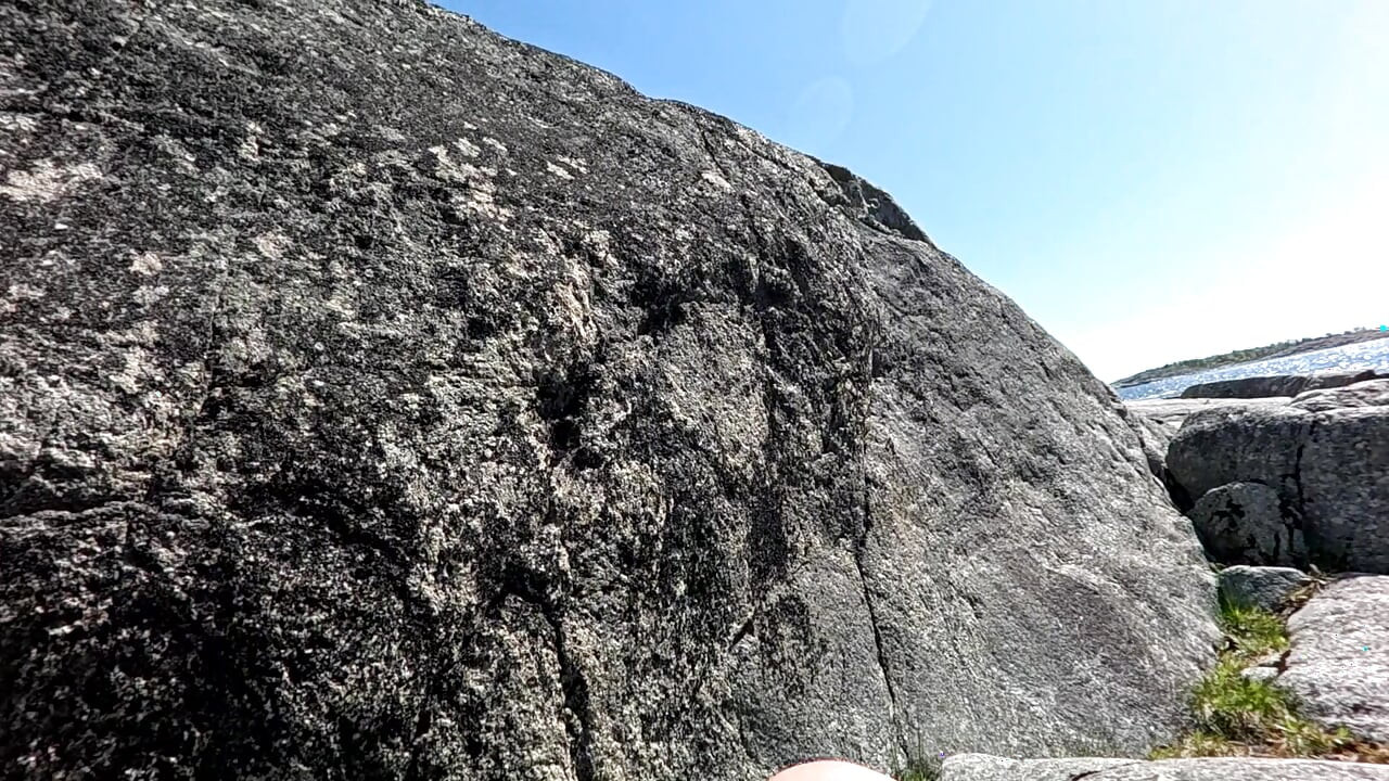 Dirtroads ve yürüyüş parkurlarında uzun çıplak yürüyüş