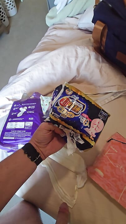 Egzotični azijski ulošci i vintage higijenski ulošci Playtex dezodorans i P vibra 1