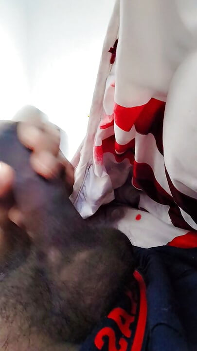 私の大きな黒いチンコ