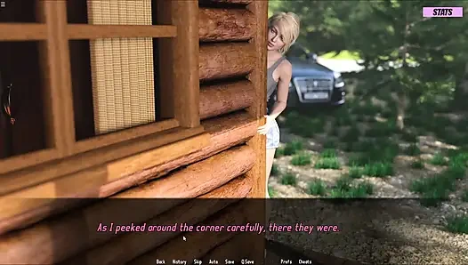 Amber nonton ibu tirinya lagi asik ngentot sama kontol besar pria kulit hitam