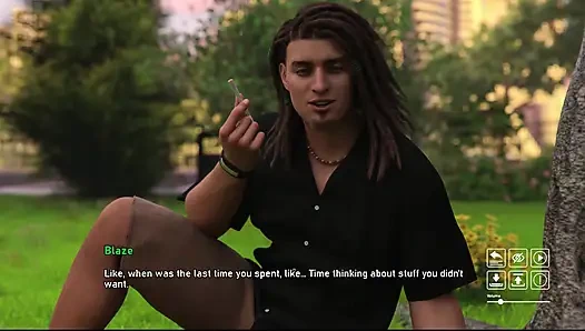 Steps of Ausschweifung 44 Riley ging und rauchte Gelenke mit blaze