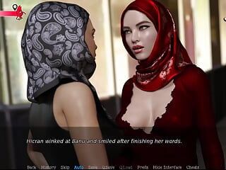 La vida en el Medio Oriente #14 - Banu vio a Polad y Nesrin ocupados peleando... Banu atrapó a Hicran y Zaur follando en el baño.