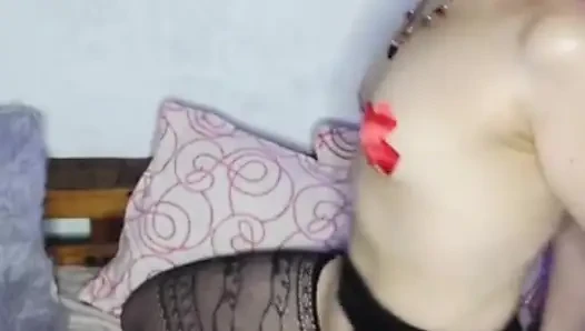 Shyyfxx Plays and Humiliates Her Cum Swallowing Pup - JOI Femdom CEI