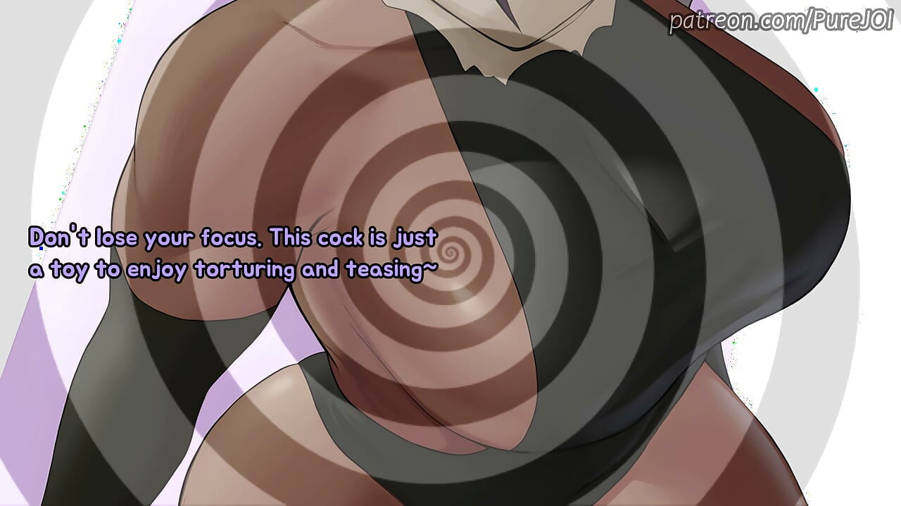 Looped! Yoruichi checks on your massive cock (Femdom JOI)