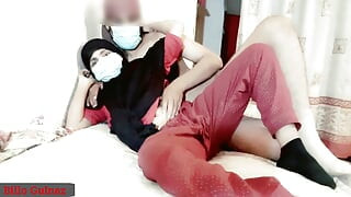 Desi indian muslim girl fucking in hijab