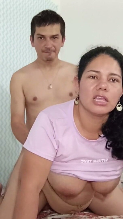 Girlfriend fucked doggy style beautiful latina | Clip 1