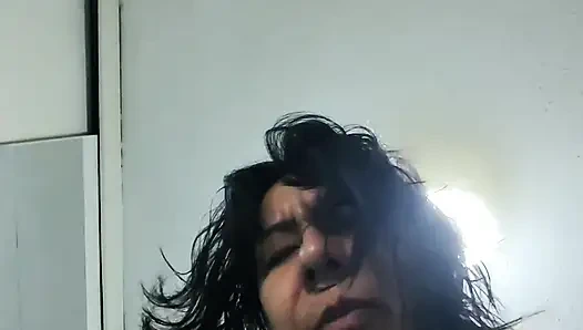 I discovered the cleaning girl trying on my wife's lingerie and she agreed to let me take it if I didn't say anything