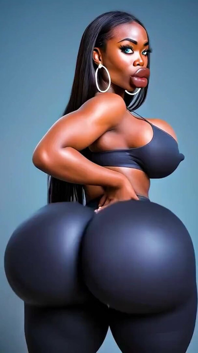 Memorable moment from "Massive Ebony Bubble Butt Twerk Compilation - Ai Generated"