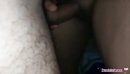 My perverted stepson rubs his penis on my ass while I watch TV