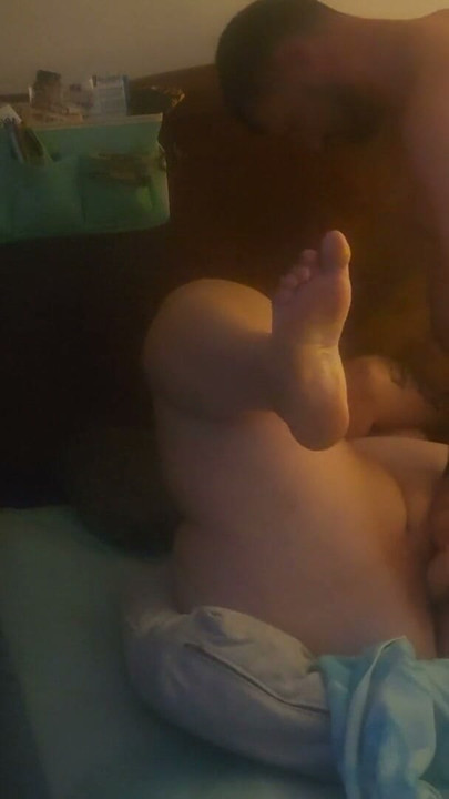 Vợ bbw bú và xuất tinh | Clip 1