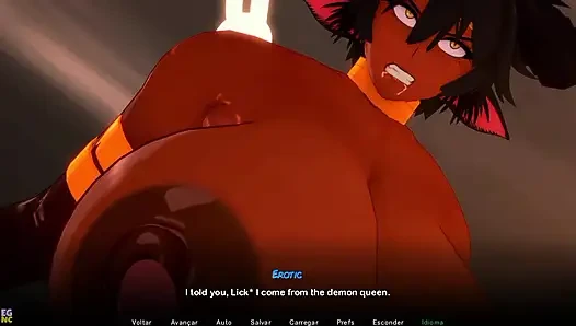 Twisted world remake #13: succubus demon beni büyük göğüsleriyle boşaltıyor - erotik oyun tarafından