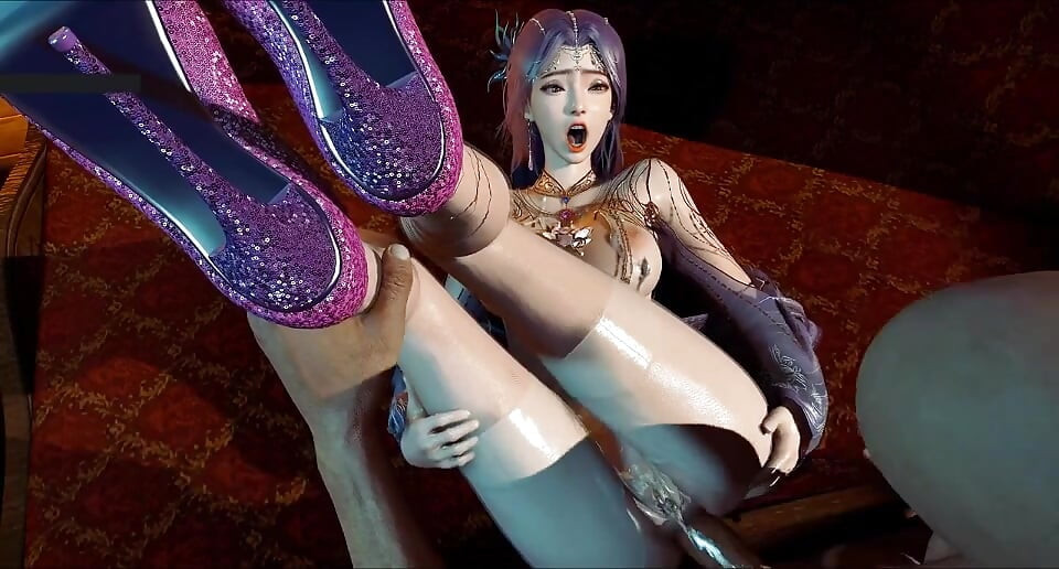 Animerad gudinna evig drottning av lust - 3D -animering hentai
