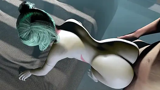 Verrückt werden mit rebecca cyberpunk edgerunners parodie