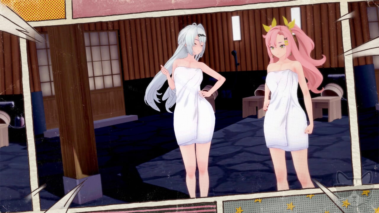 Aether lost in time 1 : Yixuan and Nicole (zenless zone zero) in hot spring !
