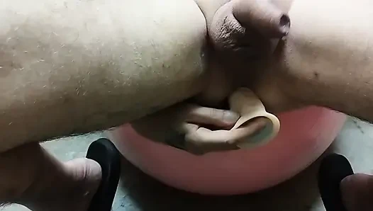 Favorite dildo in my ass cunt until everything drips