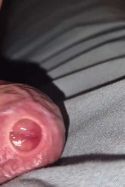 Big Uncut Cock Precum Stroking