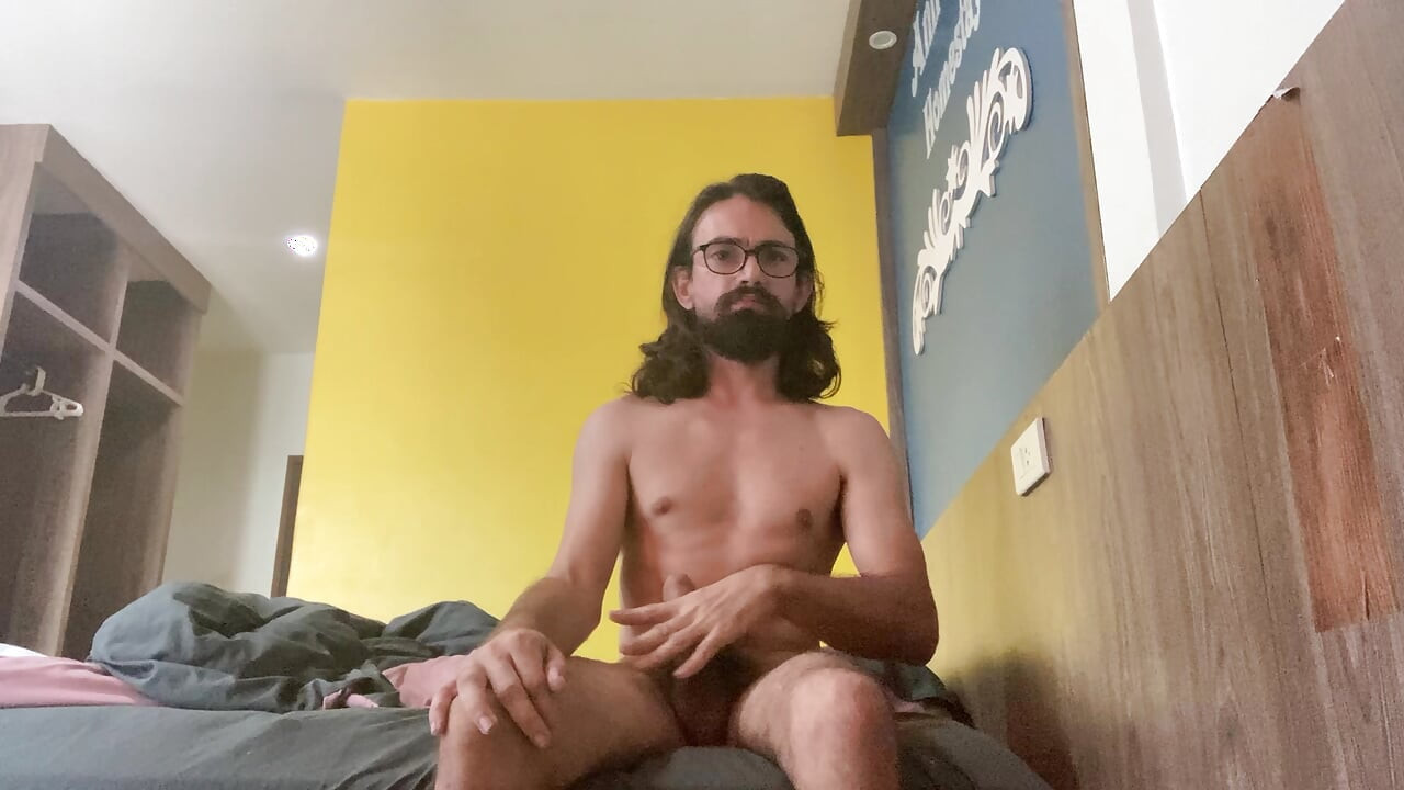 Guy with Cerbral Palsy Shoots a load from his Big Dick