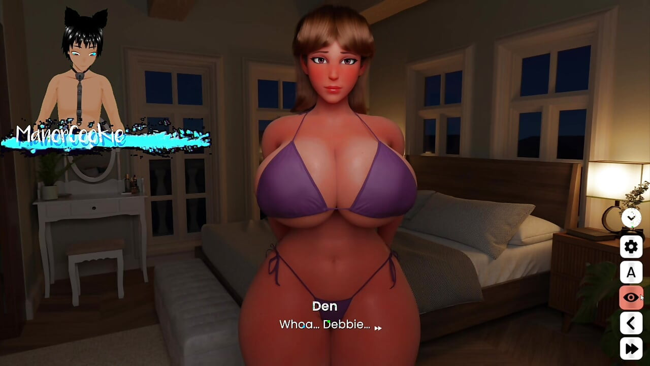 Mansion Days - Daisy is so horny and wants to have her ass fucked and filled with cum!