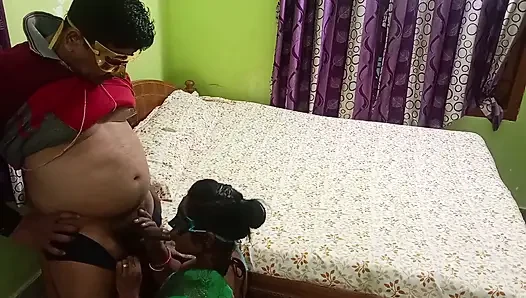 Kakak ipar india dengan masker lagi asik ngentot gaya doggy dan ngentot kontol masti blue flim