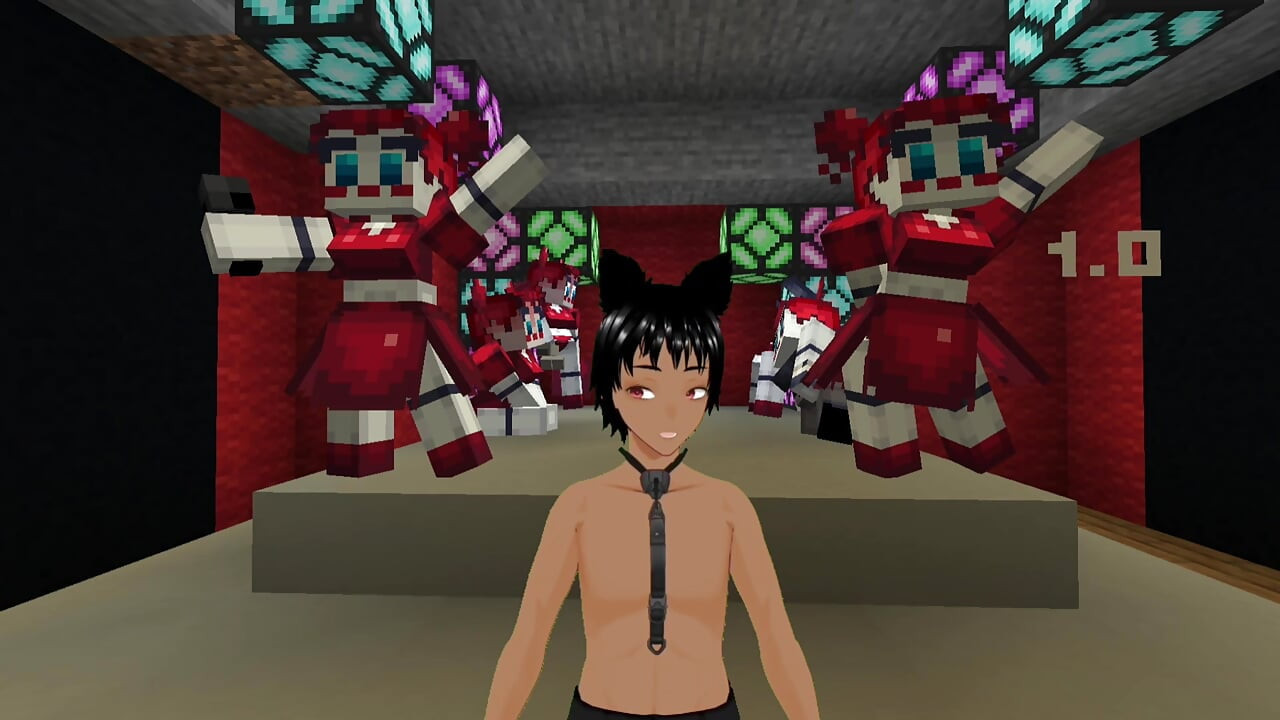 Minecraft Decor Mod FNAF - 素敵な服を着た変わったアニマトロニクスを披露