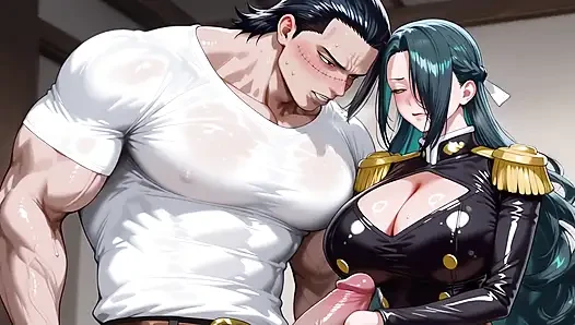 Crocodile (OP) x fubuki (tentara yang dirantai)
