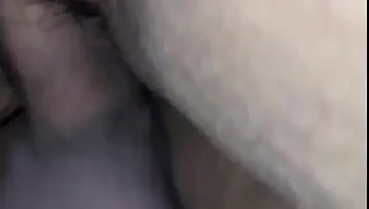 Eating my Japanese coworker's hairy pussy