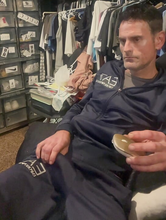 Mike masturbating again
