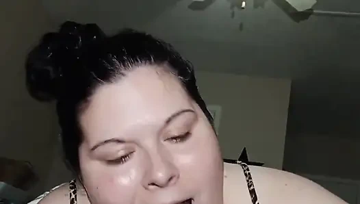 PAWG Bang BBC Down Her Throat