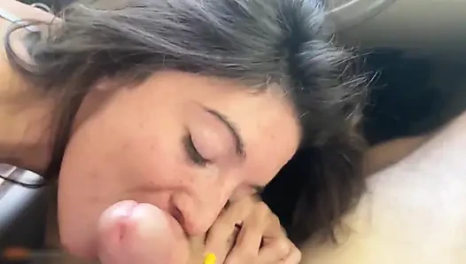 Wife Drives Tf Outta Husband's Dick- Drivers Seat 69
