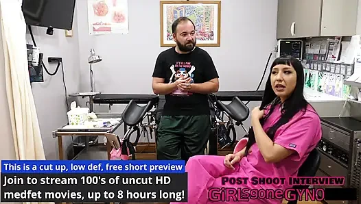 Selena Sativas 1. gynäkologie-untersuchung