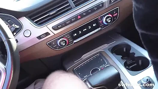 Peter stallion menjemput vitoria vontese untuk seks anal di dalam mobil di swhores