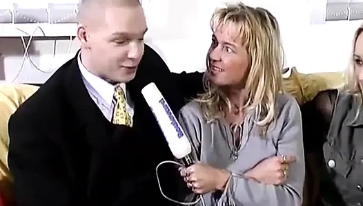 Perfect German Teen From Your Dreams Teasing Lucky Guy
