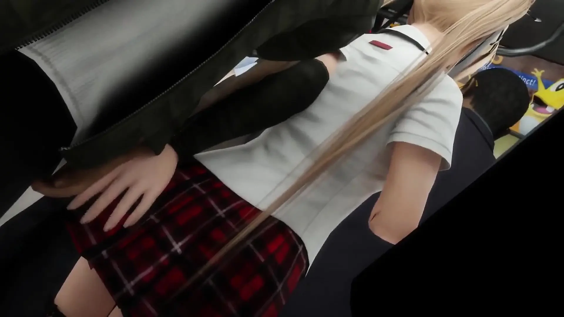 Stepdaddy Fucked Marie in Public Train