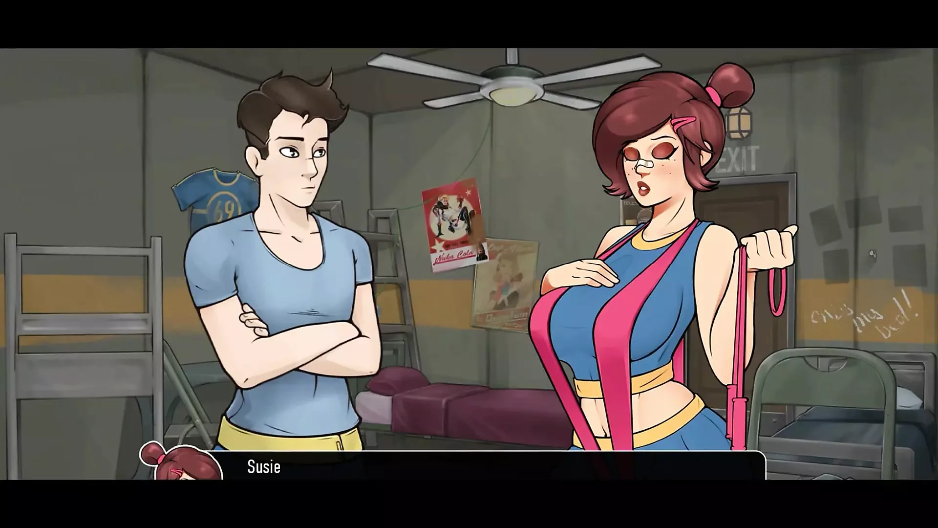 Deep Vault 69 Fallout - Part 9 - Horny Gym Lesson by Loveskysan