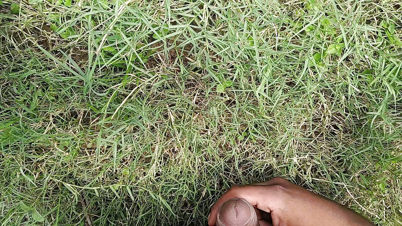 Beautiful forest big cock masterb
