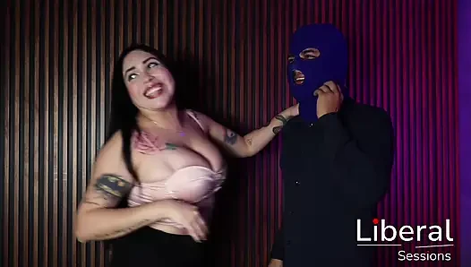 BIG TITS WOMAN GETS FUCKED AND RECORDED BY TWO MEN FOR THE FIRST TIME