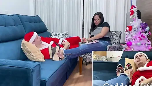 Santa's Therapy Session.