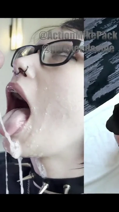 18岁情色梦女孩gwen炫耀不可思议的邋遢深喉和睾丸吸吮 |剪辑 1