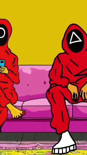 Stunning moment from "Cuckold Squid Games. Animated Parody of the Squid Game  Cartoons  Animation"