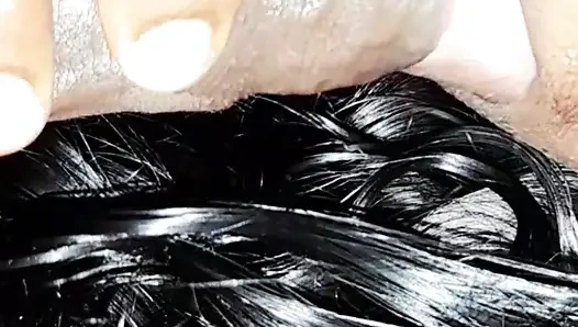 Desi South Indian Tamil wife husband dick licking ride doggy Indian style sex original home video
