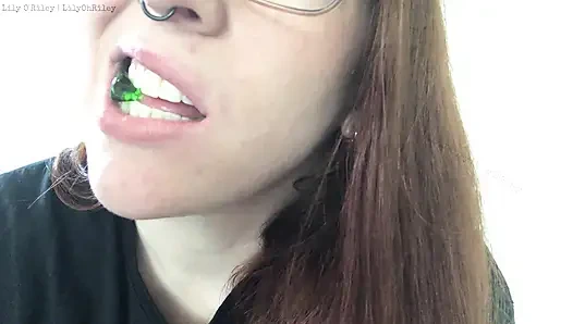 Gummy Bear Consumption with Mouth Sounds