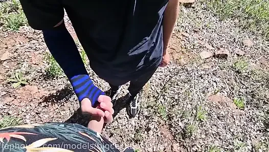 Straight Guy Self-suck!, Eat Cum Straight Guy. Stranger Big Cock on the Track