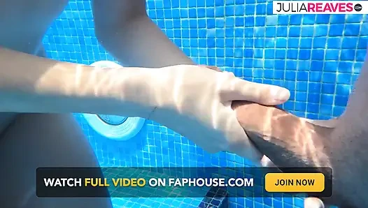 he took us at the pool