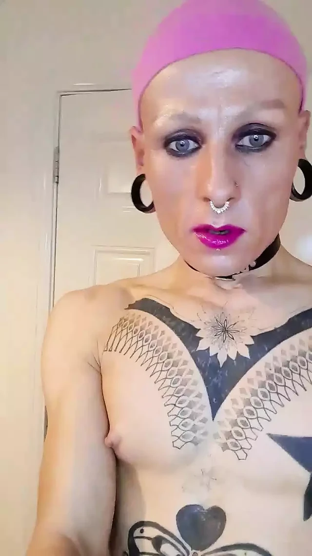 horny whore in action